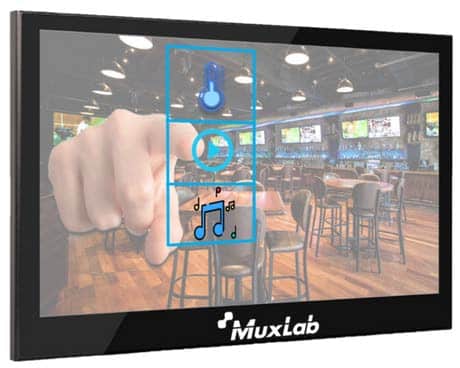 MuxLab 500869 SmartControl AV Touch Panel 11.6"