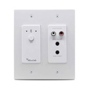 MuxLab 500555-WH Bluetooth and Analog Audio to Dante, White