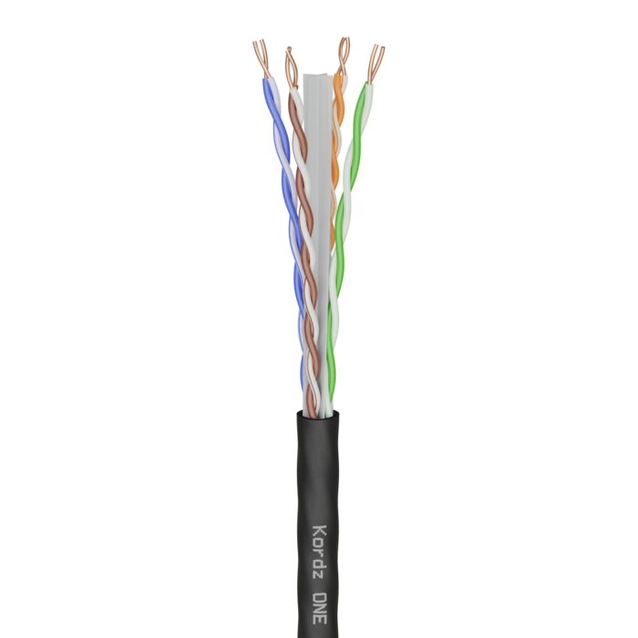 Kordz ONE CAT6 U/UTP verkkokaapeli, 305 m laatikko