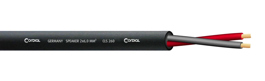 Cordial CLS 260 flex kaiutinkaapeli 2x6,0mm², 100 m kela