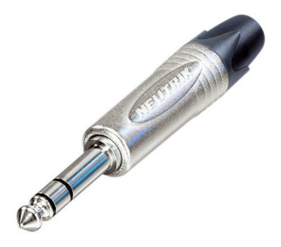 Neutrik NP3X-D 6,3 mm stereoplugi, 100 kpl laatikko