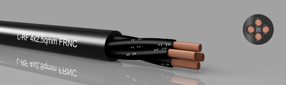 Kabeltronik kaiutinkaapeli L-RF 4x2,5mm², 80 m kela