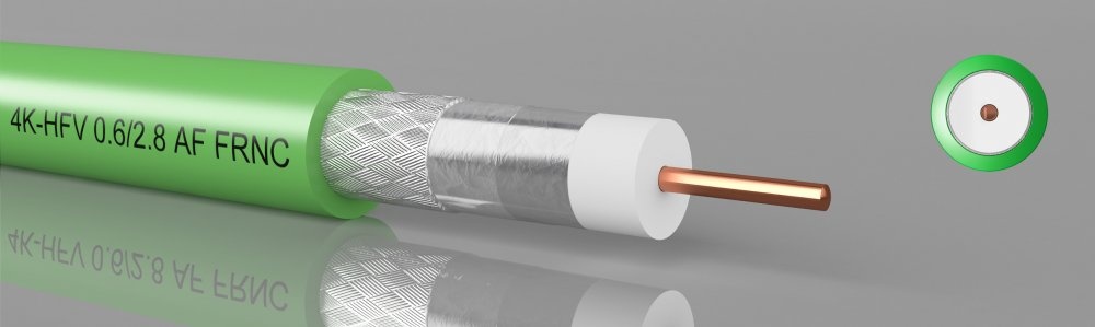 Kabeltronik UHD-SDI HFV FRNC 0,6/2,8 AF, 100 m kela