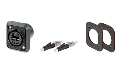 Neutrik opticalCON DUO SFP-LC liitinadapteri, MM