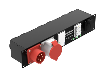 Contrik Power Rack Xtreme CEE32A IN/OUT - 7x Schuko OUT