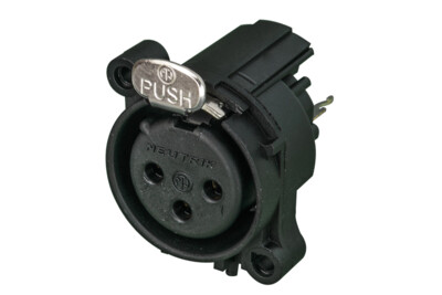 Neutrik NC3FAAV XLR-runkonaaras piirikortille