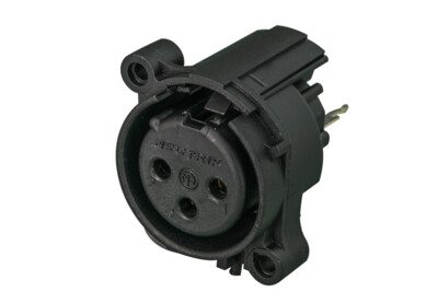 Neutrik NC3FAAV-0 XLR-runkonaaras piirikortille