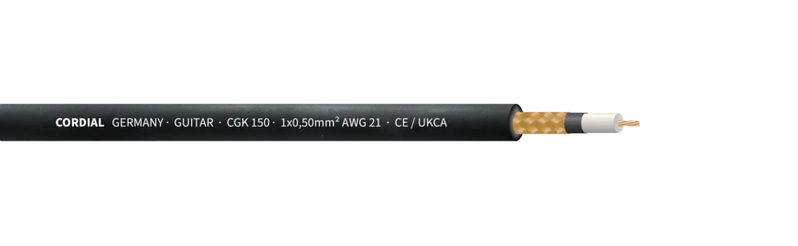 Cordial CGK 150 kitarakaapeli 1x0,50mm², 100 m kela