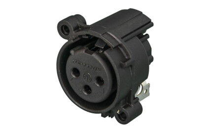 Neutrik NC3FAH1-0 XLR-runkonaaras piirikortille