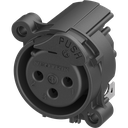 Neutrik NC3FAH1-DAE XLR-runkonaaras piirikortille