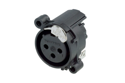 Neutrik NC3FAH2-DA XLR-runkonaaras piirikortille