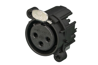 Neutrik NC3FAHL1 XLR-runkonaaras piirikortille