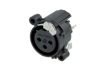 Neutrik NC3FAV1-DA XLR-runkonaaras piirikortille