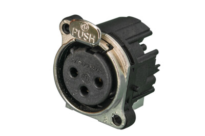 Neutrik NC3FBHL1 XLR-runkonaaras piirikortille