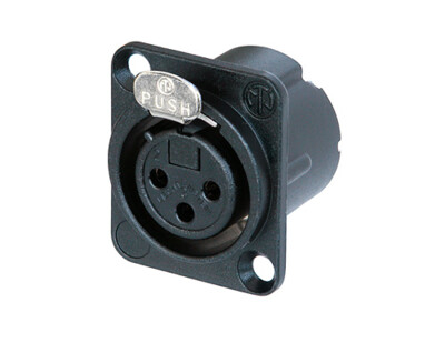 Neutrik NC3FD-LX-HA-BAG XLR-runkonaaras, krimp.