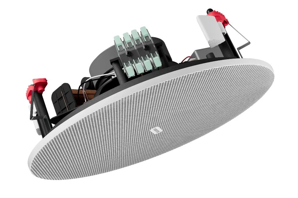 Fonestar 8" ceiling subwoofer with 100 V line transformer