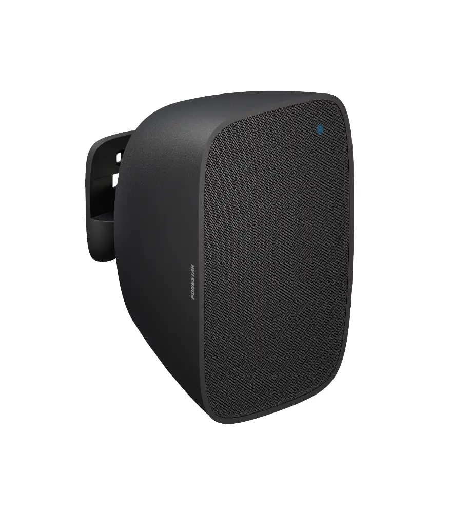 Fonestar 5" PoE aktiivi IP-kaiutin, musta, IP66