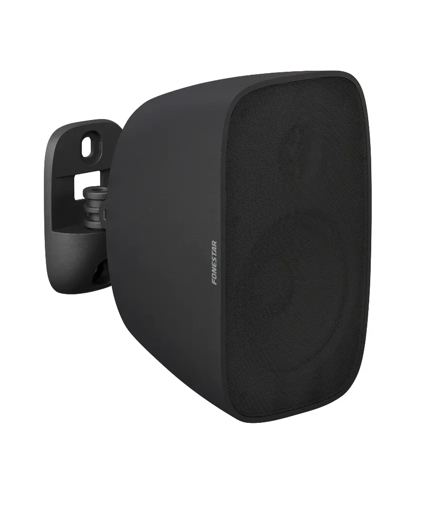 Fonestar 6" surface speaker with 100 V line transformer and low impedance, black