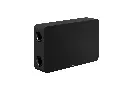 Fonestar 8" subwoofer loudspeaker with 100 V line transformer and low impedance, black