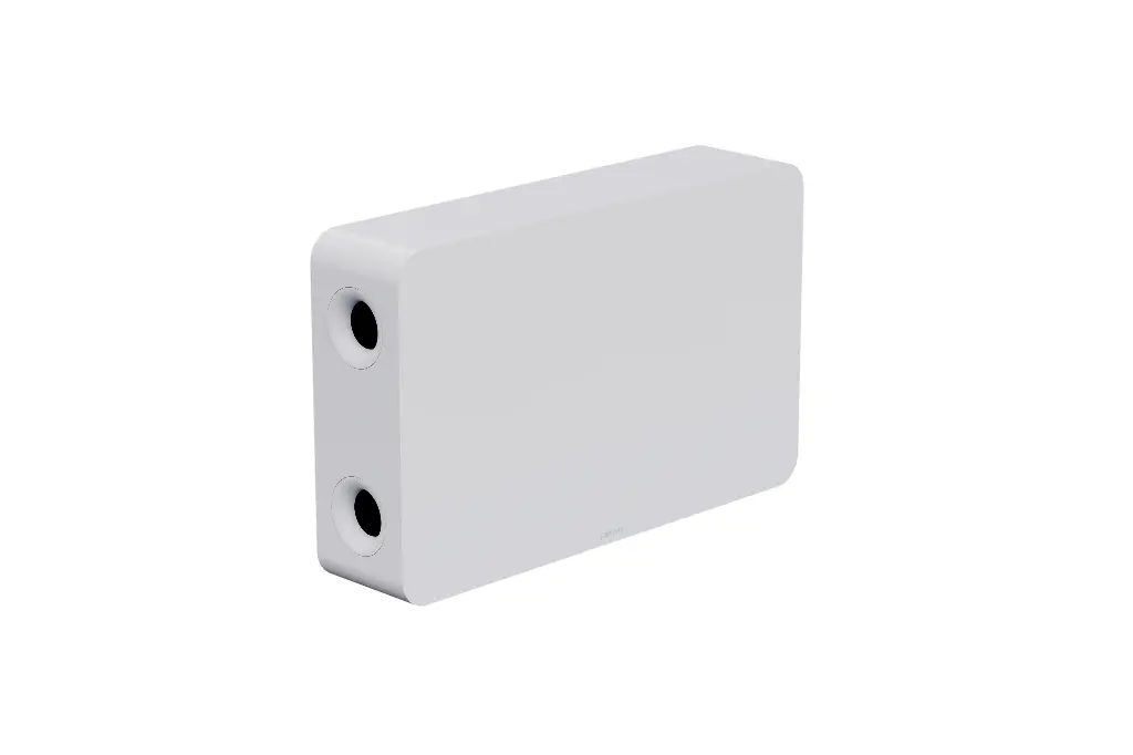 8" subwoofer loudspeaker with 100 V line transformer and low impedance, white