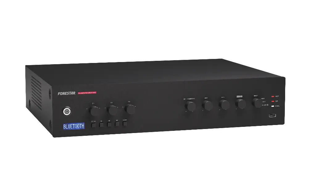 Fonestar PA multi-zone amplifier 120W