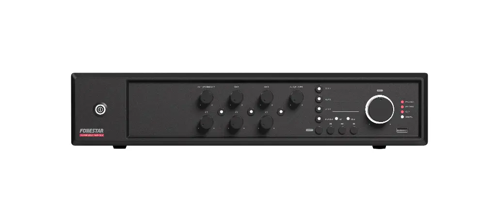 Fonestar PA multi-zone amplifier 120W