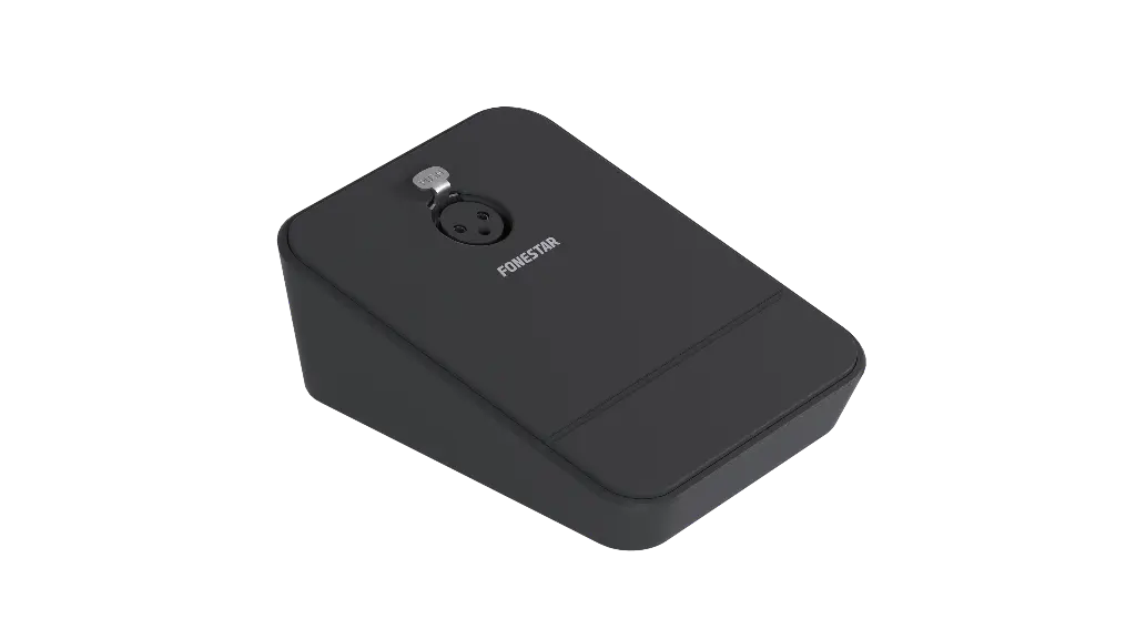Desktop base for dynamic and condenser microphones