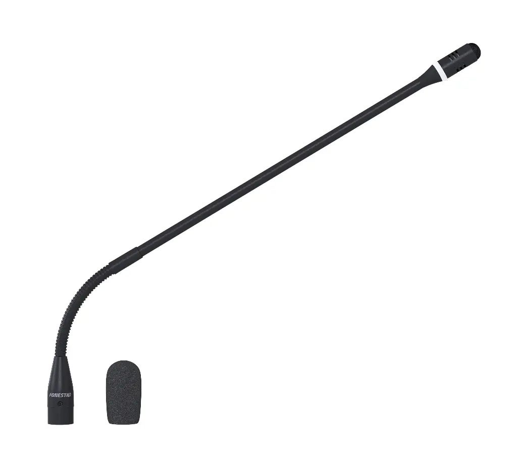 Fonestar cardioid unidirectional condenser microphone with light ring