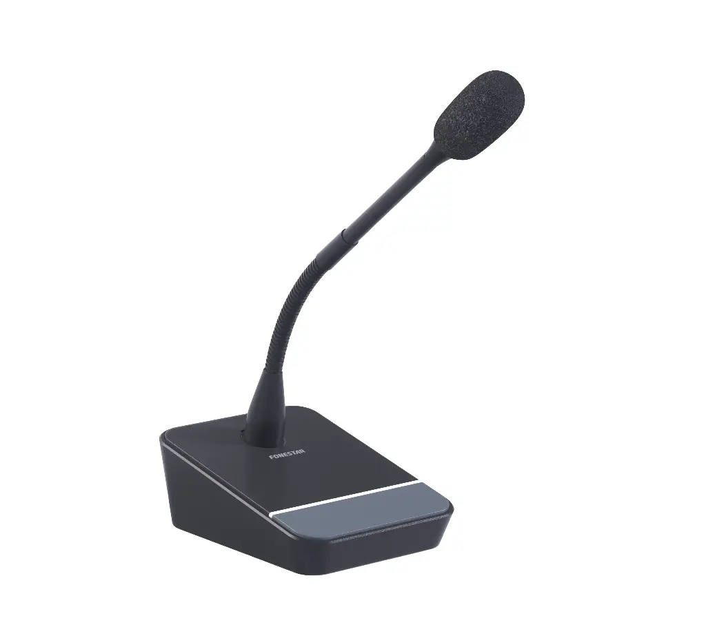Cardioid unidirectional condenser desktop microphone