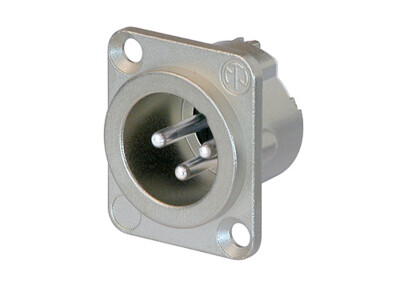 Neutrik NC3MD-LX-HA XLR-runkouros, krimpattava