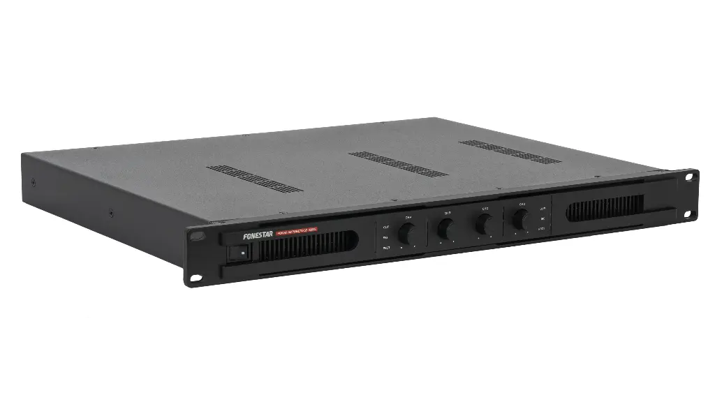 Fonestar FSD-4500E DANTE 4-channel power amplifier