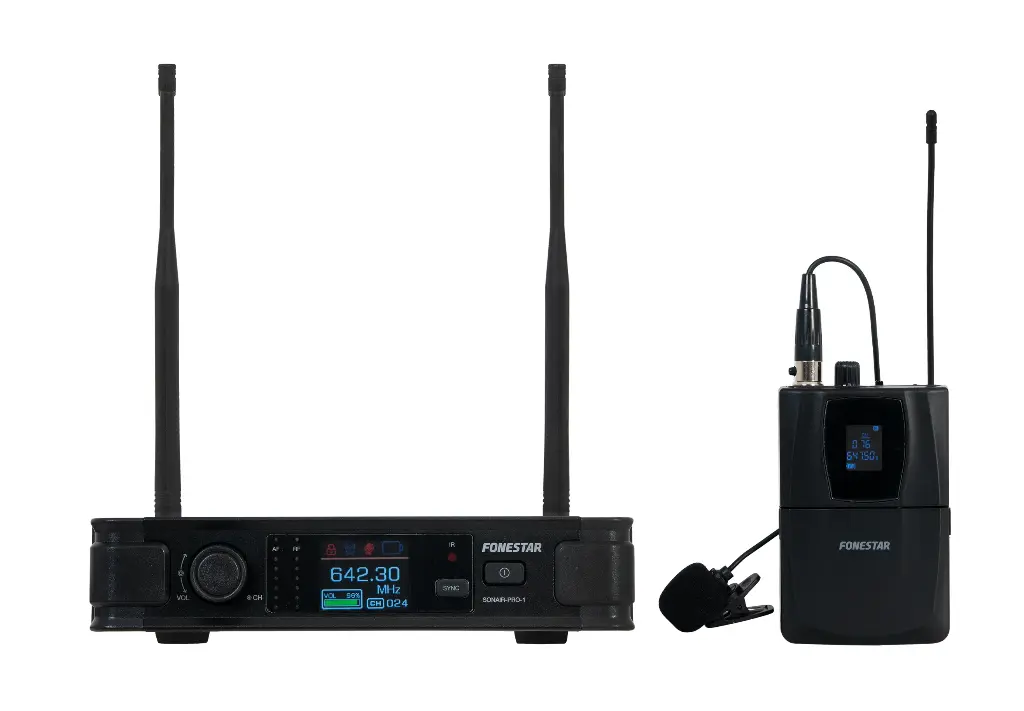 Fonestar UHF belt-pack wireless microphone