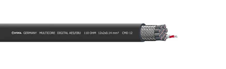 Cordial CMD 12 DIGITAL 12x2x0,14 mm², Ø16,0 mm