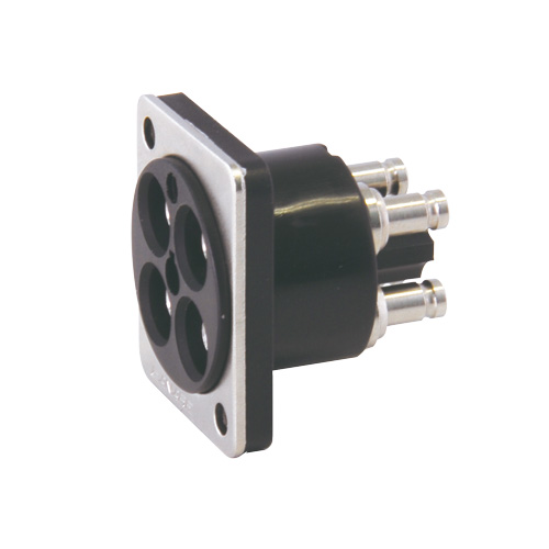 Canare MDF-V4JRU 4K-DIN female chassis coax connector