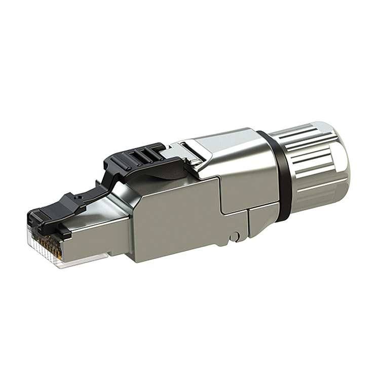 CAT6A RJ45-johtoliitin, työkaluton
