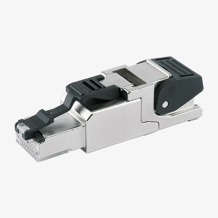 Telegärtner CAT6A RJ45-johtoliitin, työkaluton