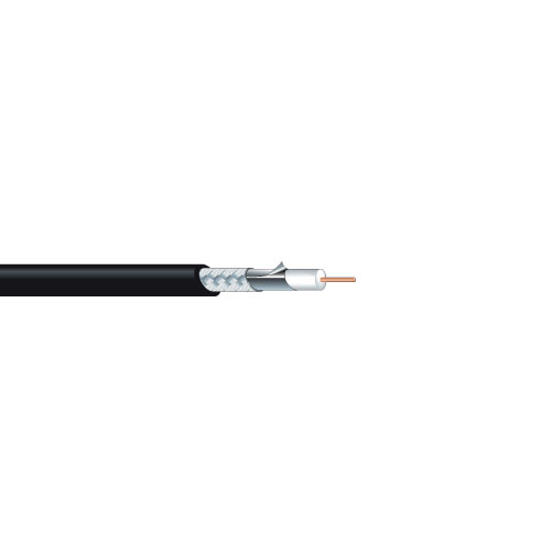 Canare L-3CFB HD-SDI kaapeli, 0,6/3,1, Ø5,5mm, musta, 100 m kela