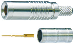 Canare Mini coax DIN 1.0/2.3 (1855A, L-2,5CHD)