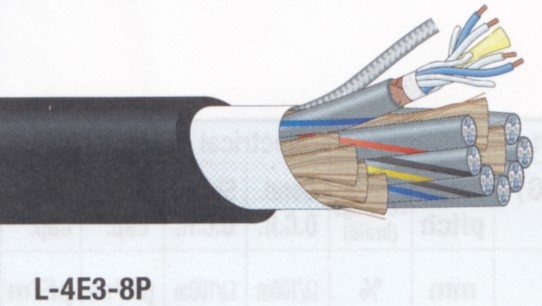 Canare L-4E3-8P StarQuad 8-kanavainen, Ø15,3 mm