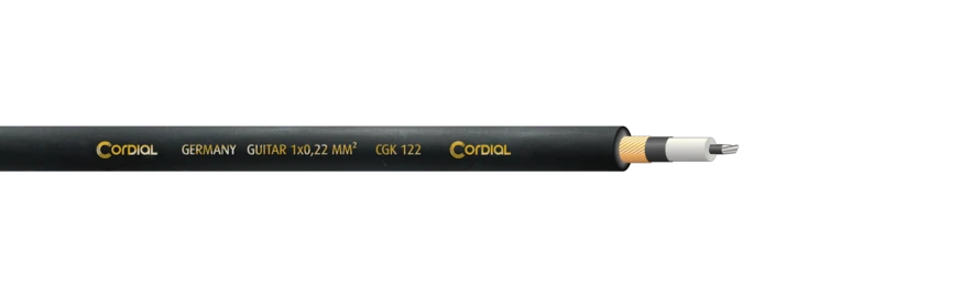 Cordial CGK 122 kitarakaapeli 1x0,22mm², 100 m kela