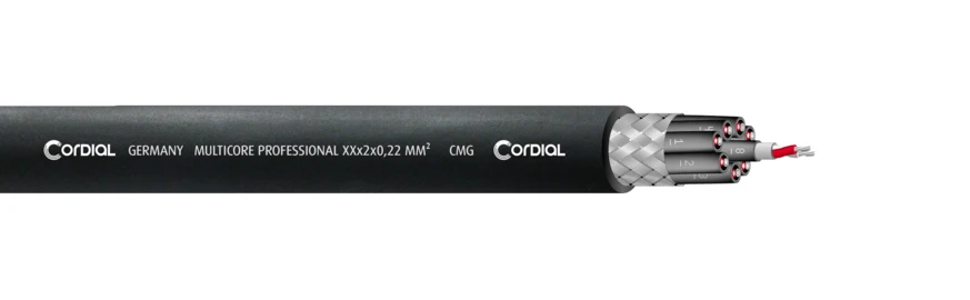 Cordial CMG 12 multicore kaapeli 12x2x0,22 mm²
