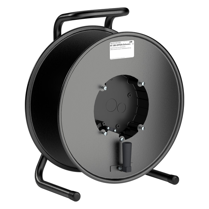 Kaapelikela HT380.OF, 38/18 cm, avoin, musta