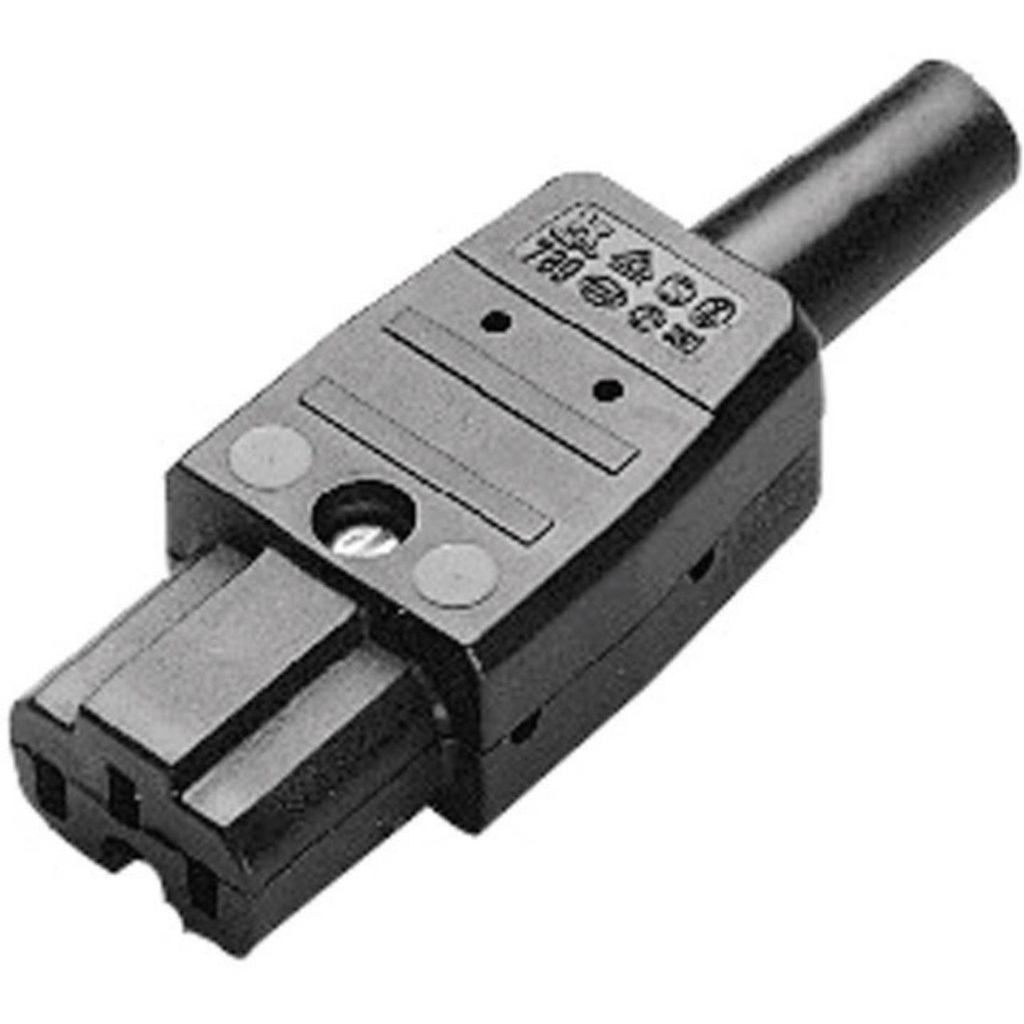 Kaiser IEC C15A kojejohtonaaras, suora, 155°C 10A