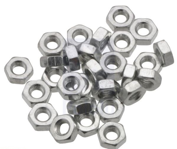 M3 kirkas mutteri, 100 kpl