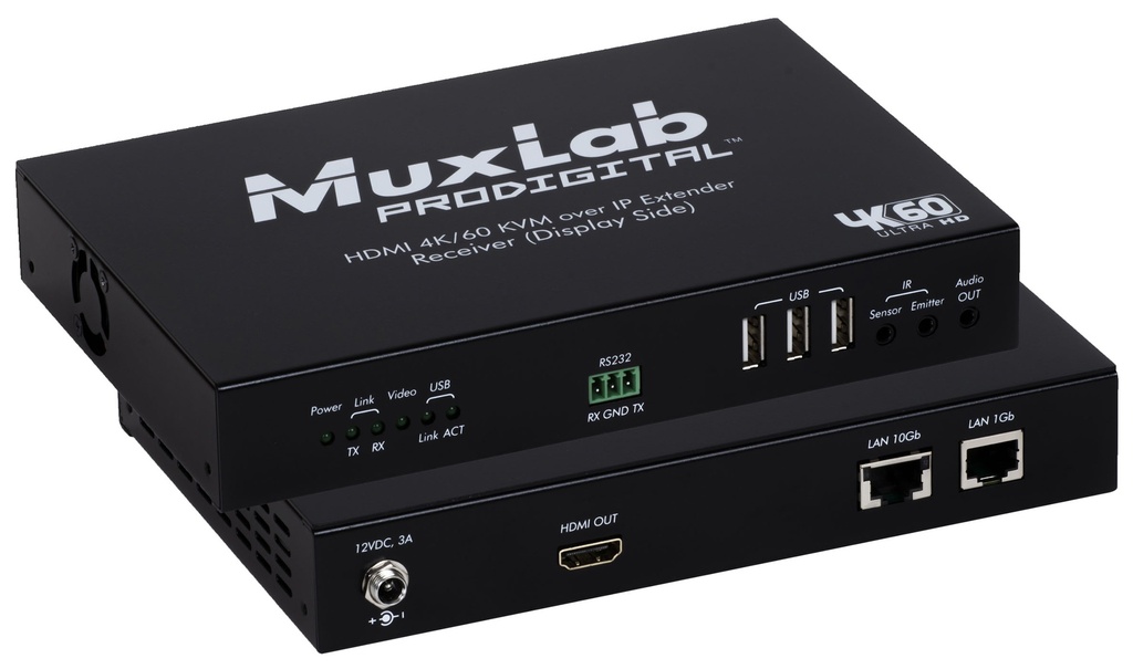 MuxLab 500760-RX-KVM HDMI 4K/60 KVM SDVoE Receiver
