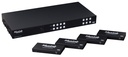 MuxLab HDMI 4x4 Matrix SWX Kit, HDBT, PoC, 4K