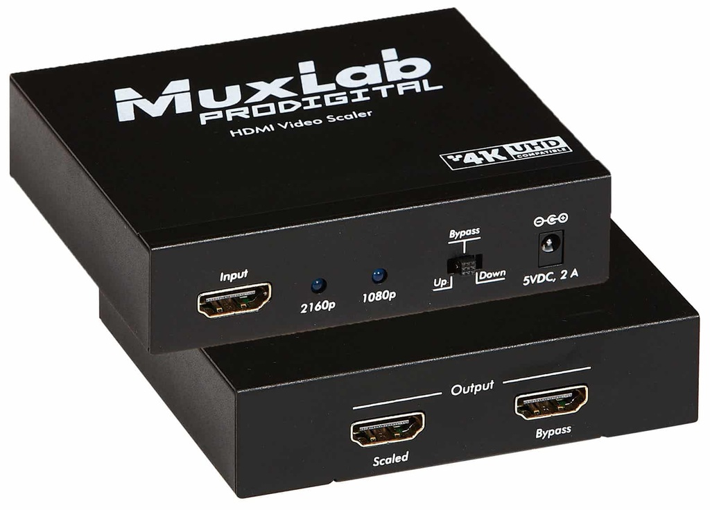 MuxLab HDMI skaalain, UHD-4K