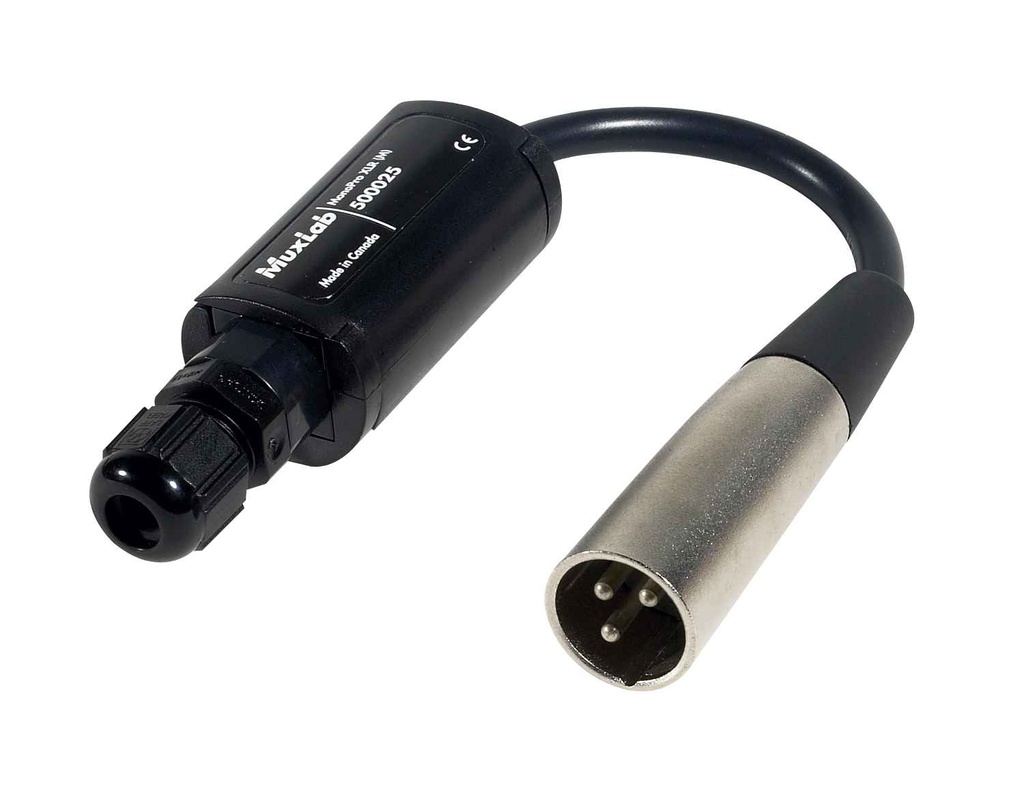 MuxLab 500025 MonoPro XLR, M