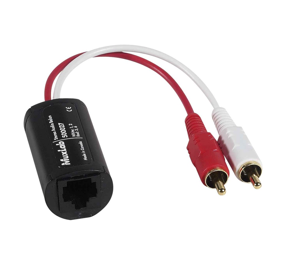 MuxLab Stereo Audio Balun