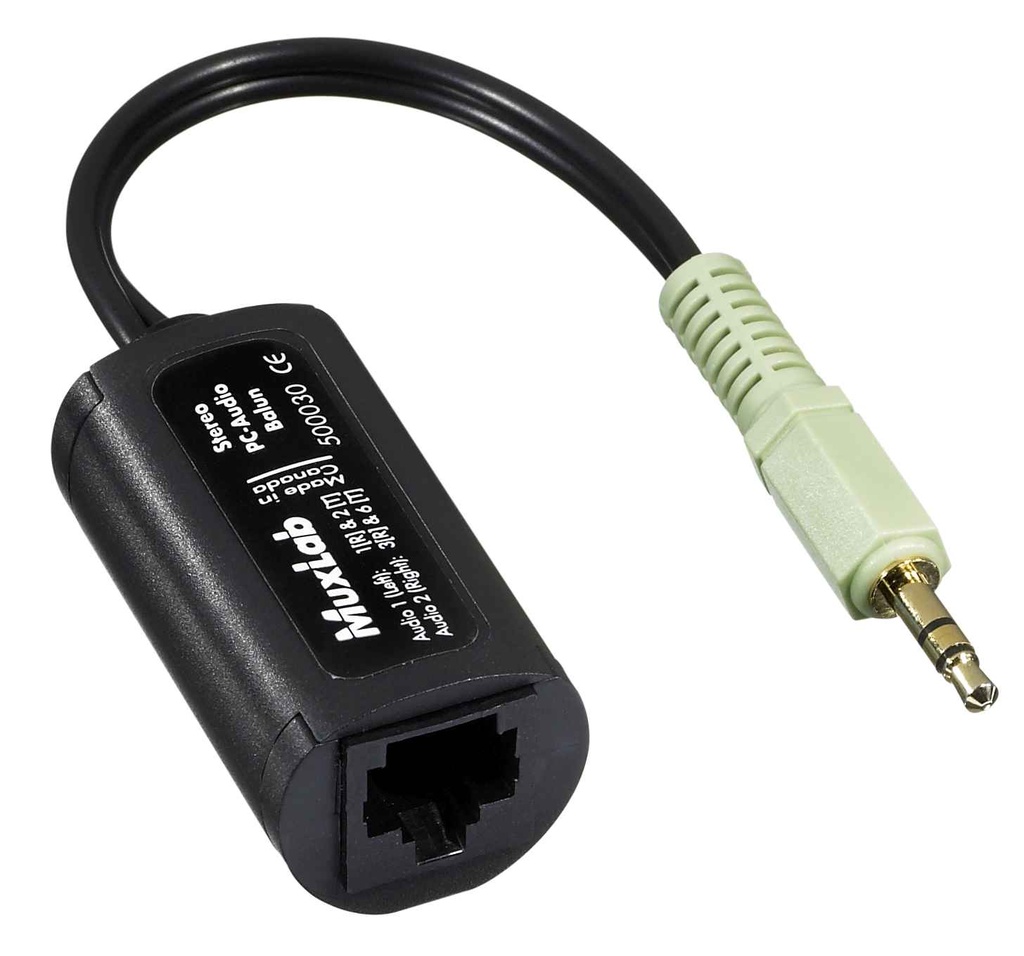 MuxLab Stereoplugi Balun